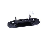 NOKRGQW Tiradores exteriores coche Para Mitsubishi Para Montero Pajero 1998-2000 Trasero LH RH Plástico Negro Liso Benekar Manija Puerta Exterior