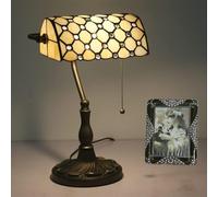 NOKTAI Lámpara de Escritorio de Banco Retro, lámpara de Mesa de Escritorio, lámpara de Escritorio Continental de la Antigua Shanghái de la República de China, iluminación Creativa para ba