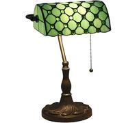 NOKTAI Lámpara de Escritorio de Banco Retro, lámpara de Mesa de Escritorio, lámpara de Escritorio Continental de la Antigua Shanghái de la República de China, iluminación Creativa para ba