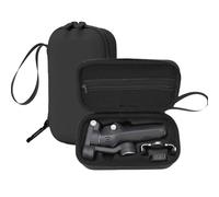 Nokwocy Osmo Mobile 7 Case, dji OM 7/OM 7P Gimbal Case, Bolsa de Almacenamiento portátil de PU para Osmo Mobile 7 y 7P, Accesorios estabilizadores de Osmo, Clásico (Black)