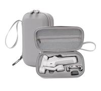 Nokwocy Osmo Mobile 7 Case, dji OM 7/OM 7P Gimbal Case, Bolsa de Almacenamiento portátil de PU para Osmo Mobile 7 y 7P, Accesorios estabilizadores de Osmo, Clásico (Gray)