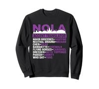 NOLA Accent Traductor Funny Nueva Orleans Sudadera