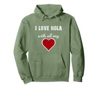 NOLA Love New Orleans Apparel Co. Sudadera con Capucha