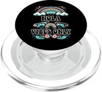 NOLA Vibes Only Cute Retro Girls NOLA Name PopSockets PopGrip para MagSafe