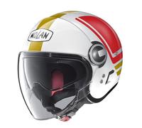 Nolan Casco Jet N21 Visor 06 Flybridge (blanco/oro/rojo/verde)