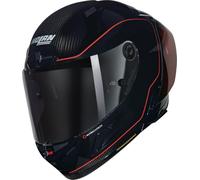 NOLAN Casco X-804 RS ASSO DI PICCHE 342 L, Carbono, Negro y Rojo
