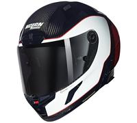 NOLAN Casco X-804 RS ASSO DI PICCHE 343 M, Carbono/Blanco/Rojo