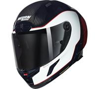 NOLAN Casco X-804 RS ASSO DI PICCHE 343 XXS, Carbono/Blanco/Rojo, Carbono/Blanco/Rojo