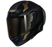 Nolan X-804 RS Ultra Carbon Aureo Casco, negro/ocre, Talla L (60)