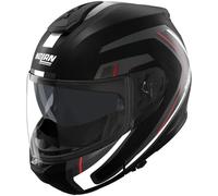 NOLAN Cascos N100-6 Radiante Black / Silver / Red Matte M