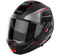 Nolan N120-1 Nightlife Casco Abatible Mate/Negro/Rojo/Antracita XL unisex