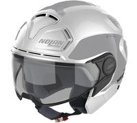 NOLAN Cascos N30-4 T Uncharted Metal White / Grey XS