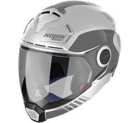 NOLAN Cascos N30-4 VP Uncharted Metal White / Grey S
