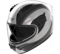 Nolan Casco integral N60-6 Bifase 349 Blanco/Negro/Gris Talla M Mujer