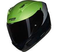 NOLAN Cascos N60-6 Verniciatura Speciale Black / Impulso Green / Grey M