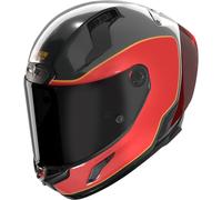 Nolan Casco integral X-804 RS Ultra Carbon Asso Di Picc 356 Carbono Negro/Rojo/Oro Talla M Mujer