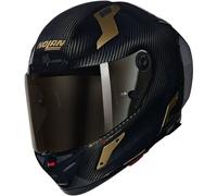 Nolan X-804 RS Ultra Carbon Aureo Casco, negro/ocre, Talla XXS (54)