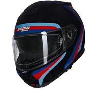 NOLAN Helmet N100-6 ASSOLUTO 349 M, Negro/Plateado/Blanco