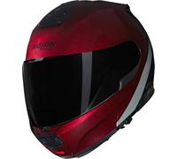 NOLAN Helmet N100-6 Verniciatura Special 341 L, Rojo visceral/Negro