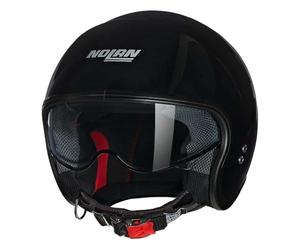 NOLAN Helmet N21 06 Classic 301 M, Negro Brillante