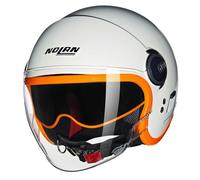 NOLAN Helmet N21 Visor 06 Ocio 347 M, Pearl/Orange