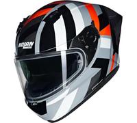 NOLAN Helmet N60-6 Sport Dinamico 345 M, Gris/Naranja/Negro