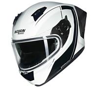 Nolan N60-6 Casco, Unisex, Blanco/Negro, Small