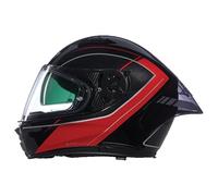 NOLAN Helmet N60-6 Sport MESMERICO 342 XL, Negro/Rojo