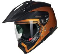 NOLAN Helmet N70-2 X 06 Classic Nobil 318 L, Color Ocre y Negro
