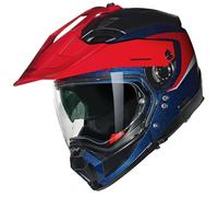 NOLAN Helmet N70-2 X 06 Convinto 344 L, Azul/Rojo/Blanco