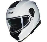 NOLAN Helmet N80-8 Classic 305 M, Color Blanco | Visera ultraancha con revestimiento antiarañazos