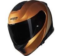 NOLAN Helmet N80-8 VERNICIATURA Speciale 341 XXL, Ochre/Black | Visera ultraancha con revestimiento antiarañazos