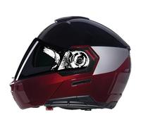 NOLAN Helmet N90-3 06 Verniciatura Special 344 XL, Negro/Rojo visceral