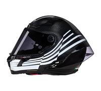 NOLAN Helmet X-804 RS ala 345 L, Carbono/Blanco/Negro