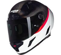 Nolan X-804 RS Ultra Carbon D.O.C. 346, casco integral XXL male Blanco/Negro/Rojo Neón