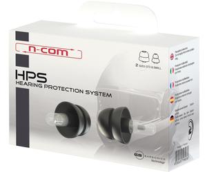 Nolan HPS N-Com Protección auditiva, negro para Hombres