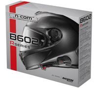 Nolan N-Com B602 R Paquete doble del sistema de comunicación Bluetooth, negro