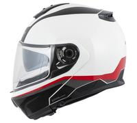 Nolan N100-6 Incógnito Casco Abatible Blanco/Rojo/Negro L unisex