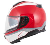 Nolan N100-6 Incógnito Casco Abatible Rojo/Blanco 2XL unisex