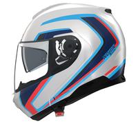 Nolan Casco abatible N100-6 RADIANTE 358 Blanco/Azul/Rojo