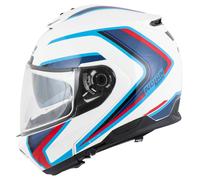 Nolan N100-6 RADIANTE Casco Abatible Blanco/Azul/Rojo XL unisex