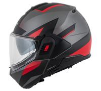 Nolan N120-1 CICLONE Casco Abatible Mate/Antracita/Rojo XL unisex gris
