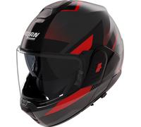 Nolan N120-1 Ciclone Casco, negro/rojo, Talla XXL (64)