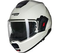 Nolan N120-1 Classico Nobile N-Com Casco, blanco, tamaño S para Hombres