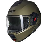 Nolan N120-1 Classico Nobile N-Com Casco, marrón, tamaño M para Hombres