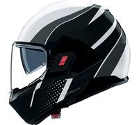 Nolan N120-1 Fluente 359, casco modular 3XL female Blanco/Negro/Gris Oscuro