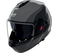 Nolan N120-1 Fluente Casco, negro-gris, tamaño S para Hombres