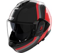 NOLAN Cascos N120-1 Lineo Black / Red / Grey XL