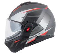 Nolan N120-1 Nightlife Casco Abatible Mate/Negro/Rojo/Antracita M unisex