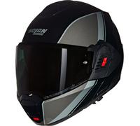 Nolan N120-1 Verniciatura Speciale 341, casco modular M male Negro/Gris Oscuro/Gris